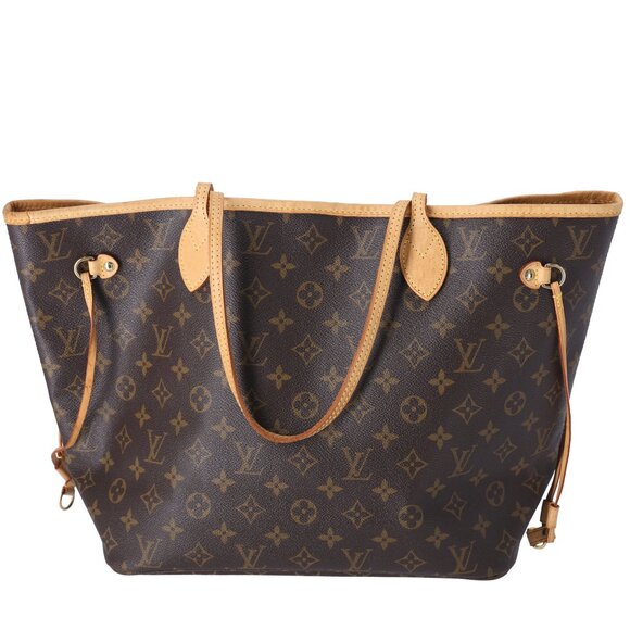 Louis Vuitton Neverfull MM Monogram Tote Bag M40156 Canvas - Picture 4 of 8